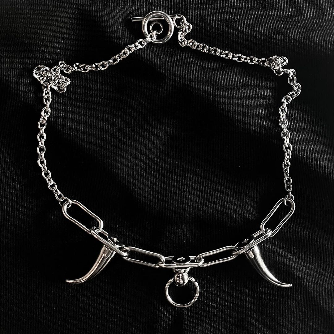 Hannya Necklace - Necklaces - While Odin Sleeps
